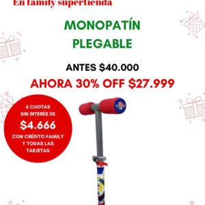 Monopatin plegable