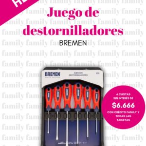 Juego destornilladores