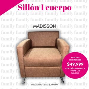 Sillon 1 cuerpo