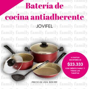 Bateria de cocina jovifel