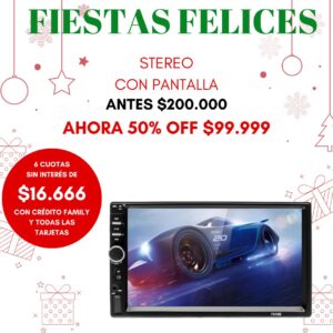 Stereo con pantalla