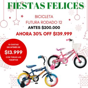 Bicicleta futura rodado 12
