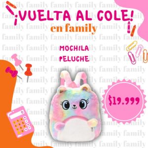 Mochila peluche