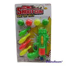 Pistola Lanza Bolas Y Dardos