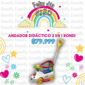 Andador didactico 2 en 1