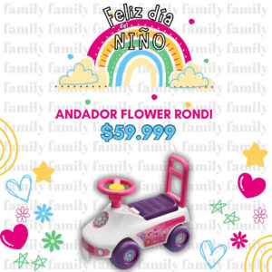 Andador flower rondi