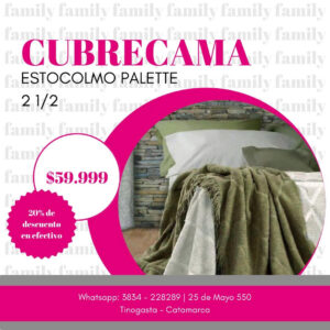Cubrecama 2 1/2