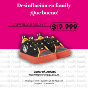 Zapatillas mickey