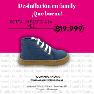 Zapatillas botita