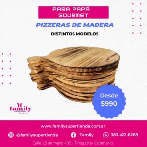 Pizzeras madera