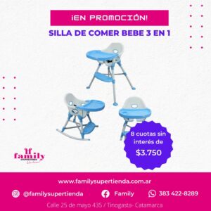 Silla BB 3en1