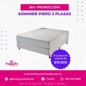 Sommier 2 plazas