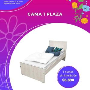Cama 1 plaza