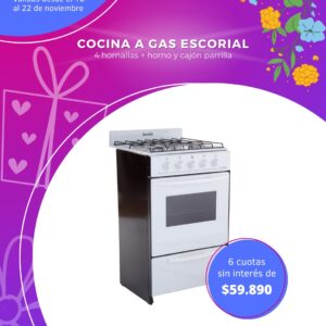 Cocina a gas Escorial