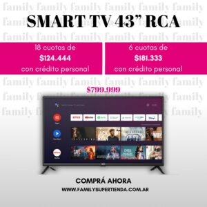 Smart tv 43