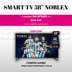 Smart TV 58 Noblex