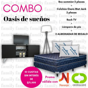 Combo oasis de sueños