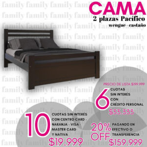 Cama 2 plazas