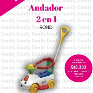 Andador 2 en 1
