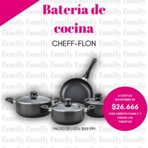 Bateria de cocina