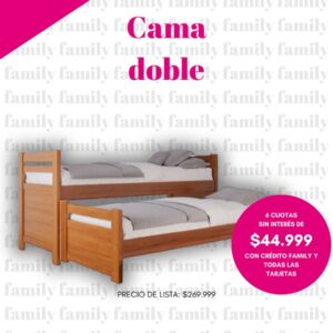 Cama doble