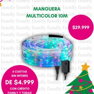 manguera multicolor 10 metros