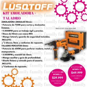 Kit amoladora taladro